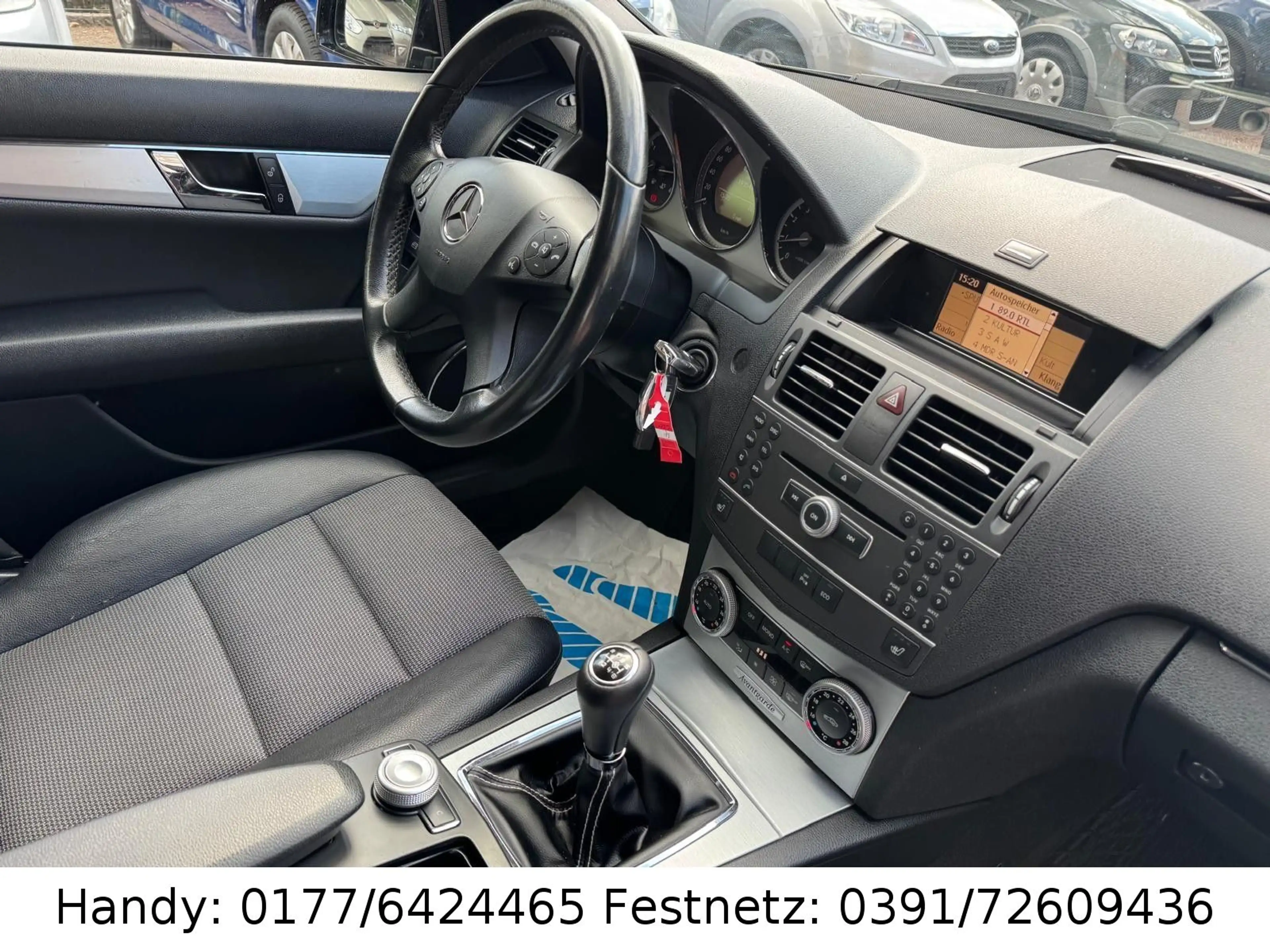 Mercedes-Benz C 200 KOMPRESSOR T AVANTGARDE LEDER/SHZ/PDC/8XAL — photo 14