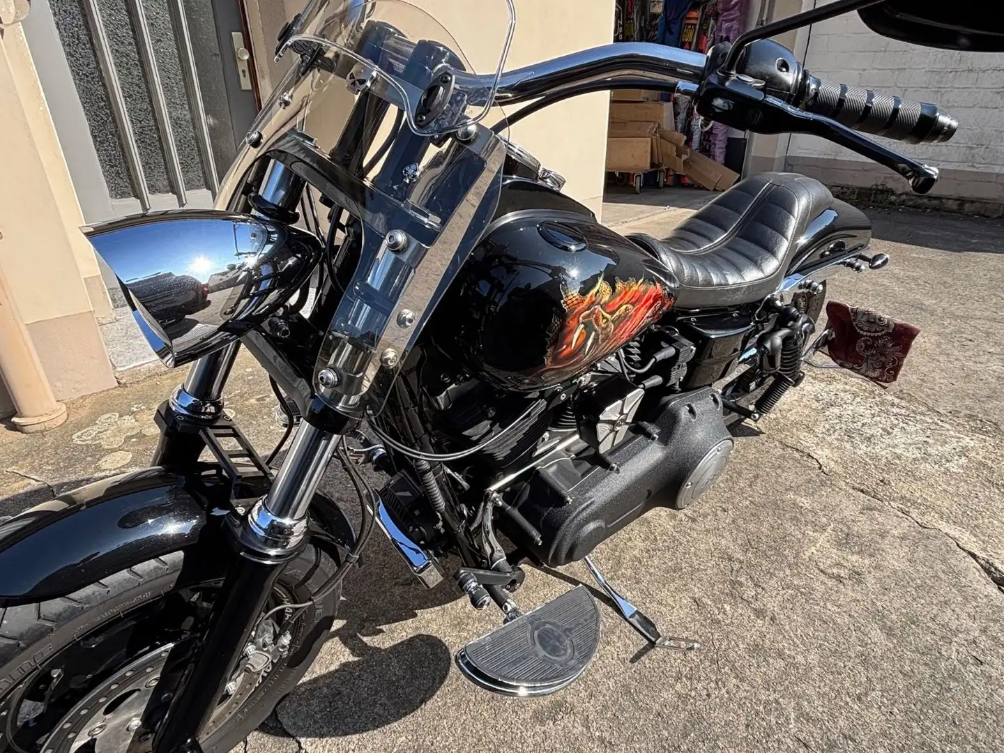 Harley-Davidson Dyna Fat Bob FXDF Negru - 2