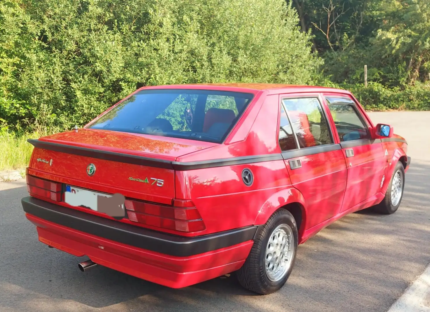 Alfa Romeo 75 2000 TS - NUMERATA ASN Rouge - 2