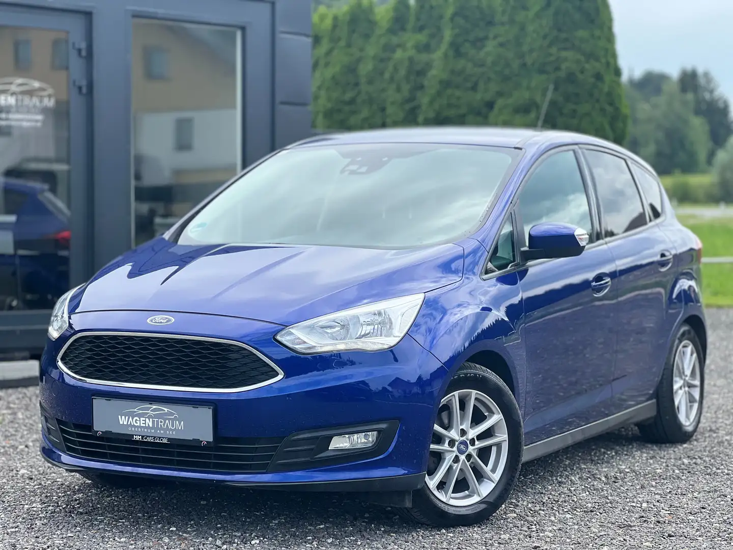 Ford C-Max 8-FACH*KREDIT*SHZ*KLIMA*PDC*TOP Blauw - 1