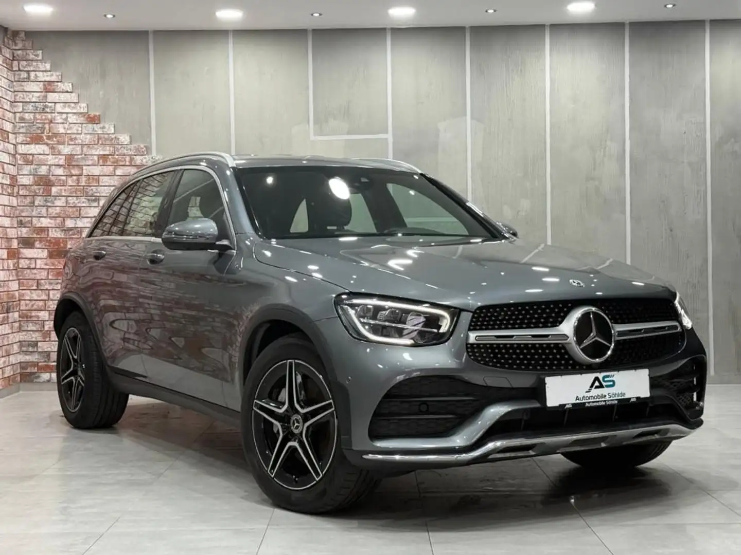 Mercedes-Benz GLC 220 d 4Matic 9G-Tronic AMG Line 360Kam/Distr Grigio - 2