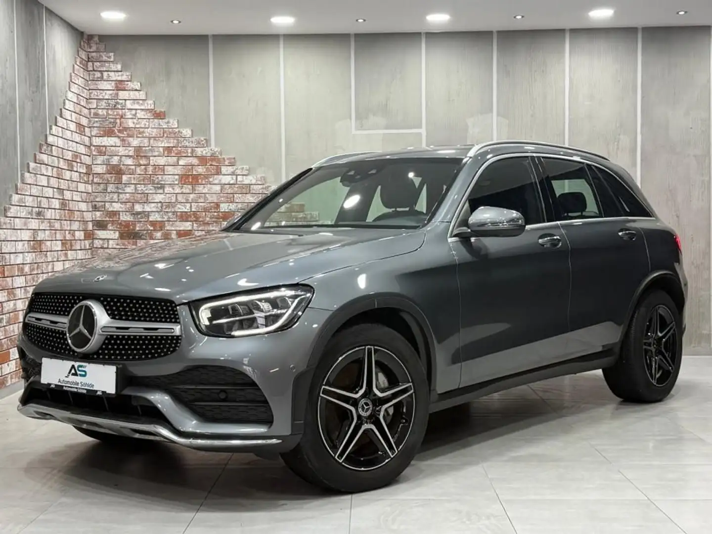 Mercedes-Benz GLC 220 d 4Matic 9G-Tronic AMG Line 360Kam/Distr Grigio - 1