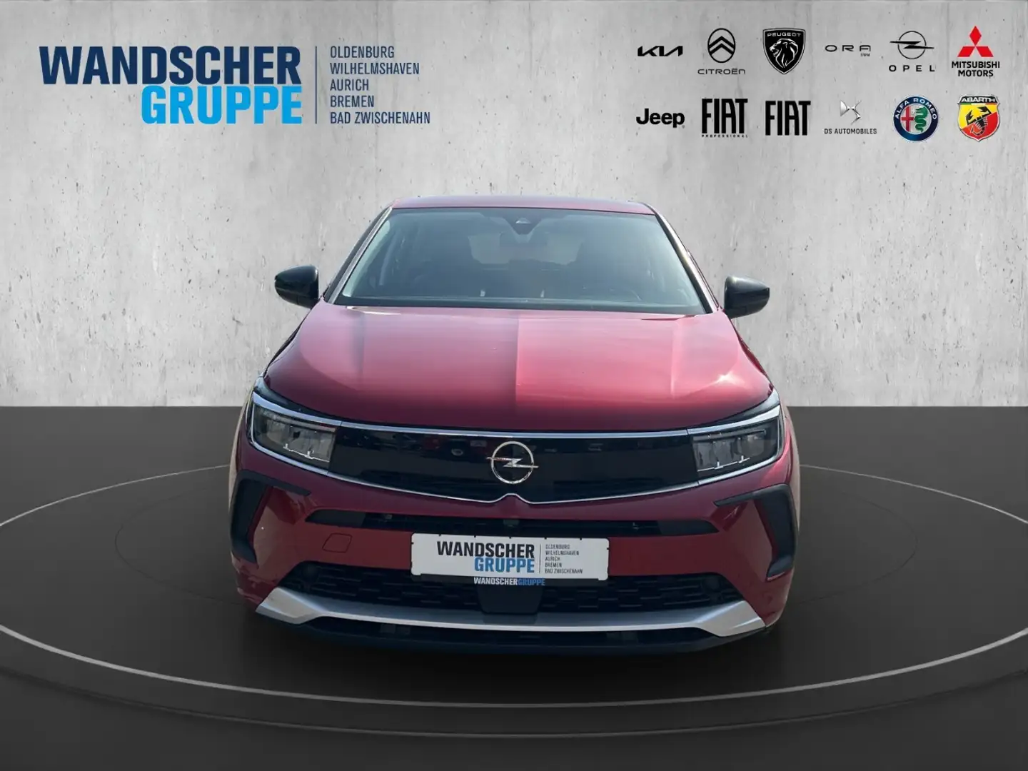 Opel Grandland 1.2 Turbo Enjoy AWR*CARPLAY*KEYLESS Rosso - 2