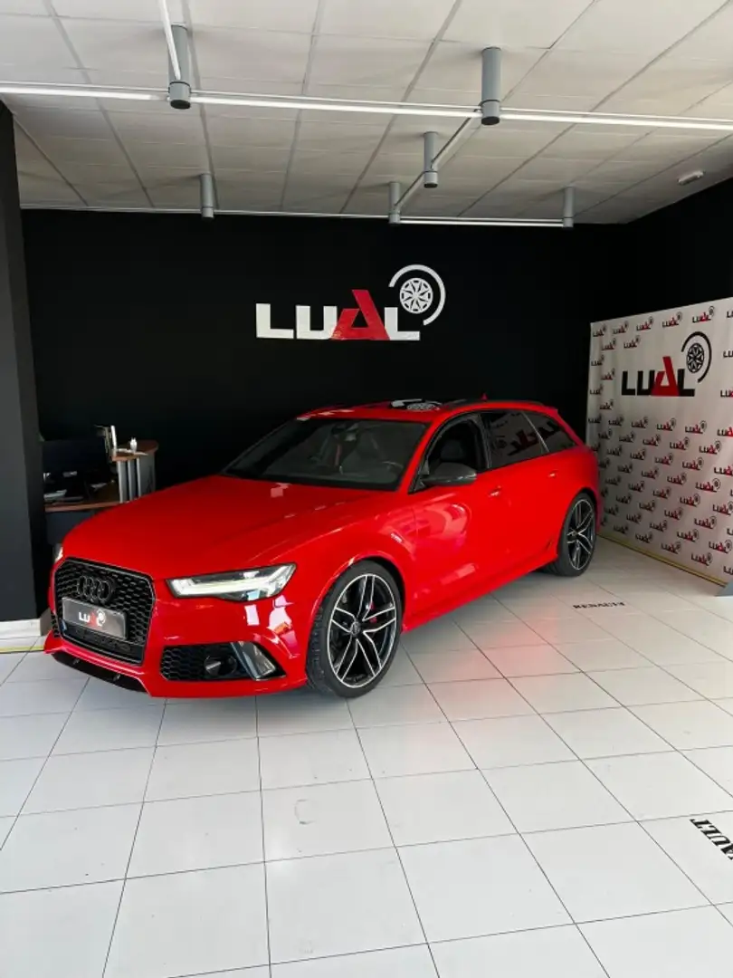 Audi RS6 RS 6 Avant 4.0 TFSI quattro Tiptronic Rojo - 1