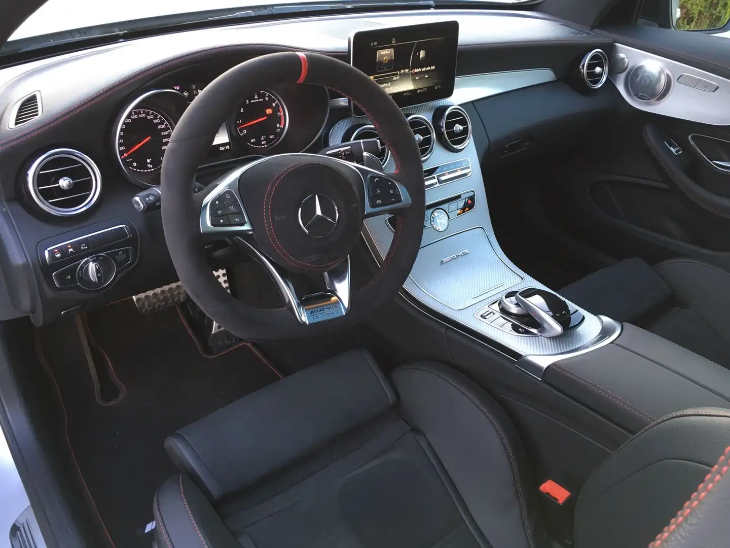 Mercedes-Benz C 43 AMG 4MATIC Coupe Silber - 2