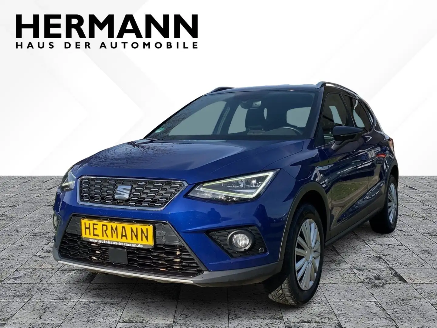 SEAT Arona 1.6 TDI Xcellence CAM*LED*NAVI*SHZ*TWA*PDC Blauw - 2