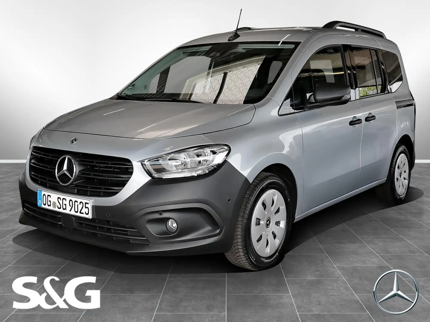 Mercedes-Benz Citan 110 CDI Tourer RüKam+MBUX+DAB+Totwinkel Silber - 1