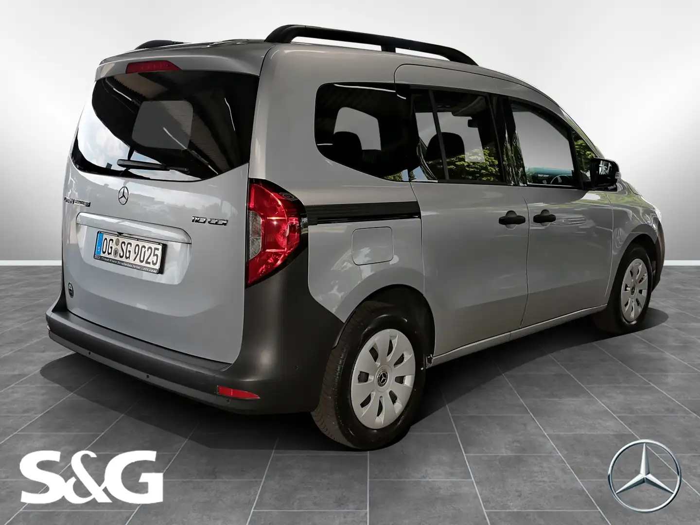 Mercedes-Benz Citan 110 CDI Tourer RüKam+MBUX+DAB+Totwinkel Silber - 2
