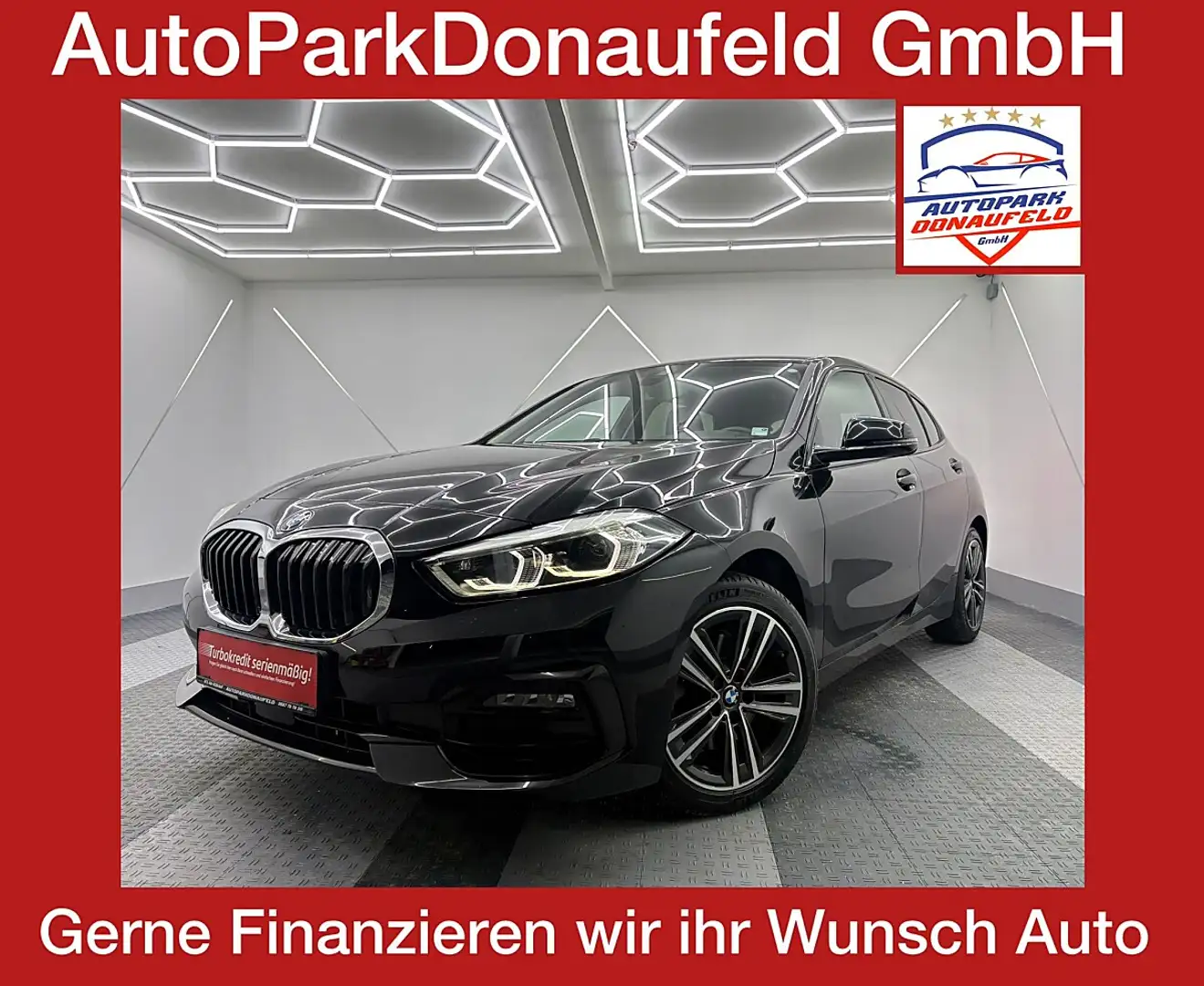 BMW 116 d Sport Line /Virtual/Navi/LED/TOP-GEPFLEGT/ Schwarz - 1