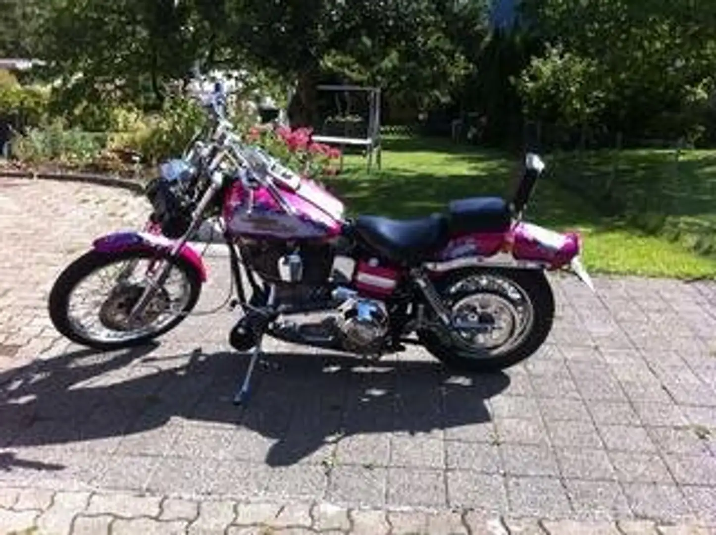 Harley-Davidson Dyna Wide Glide Harley Davidson Wilde Glide Rouge - 1
