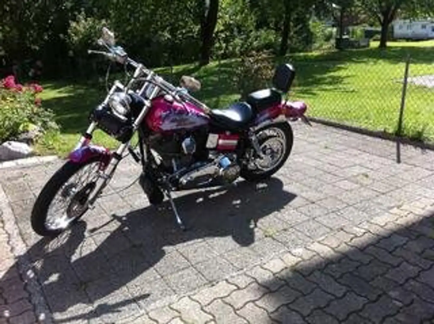 Harley-Davidson Dyna Wide Glide Harley Davidson Wilde Glide Rouge - 2