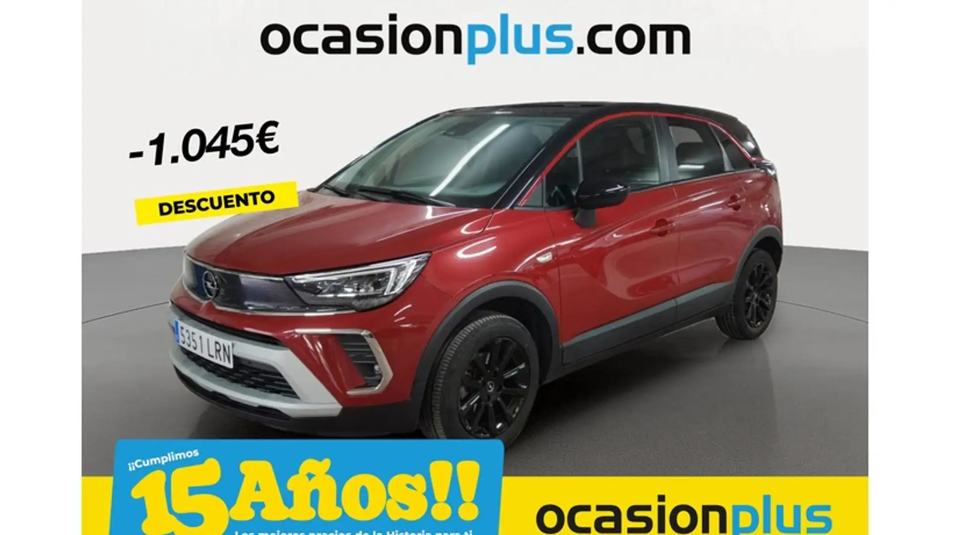 Opel Crossland 1.2 S&S GS Line 110 Rosso - 1