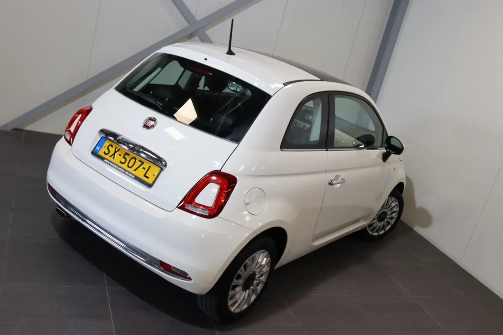 Fiat 500 1.2 Lounge|Airco|Panodak|Bluetooth|Cruise|Rijklaar Blanc - 2
