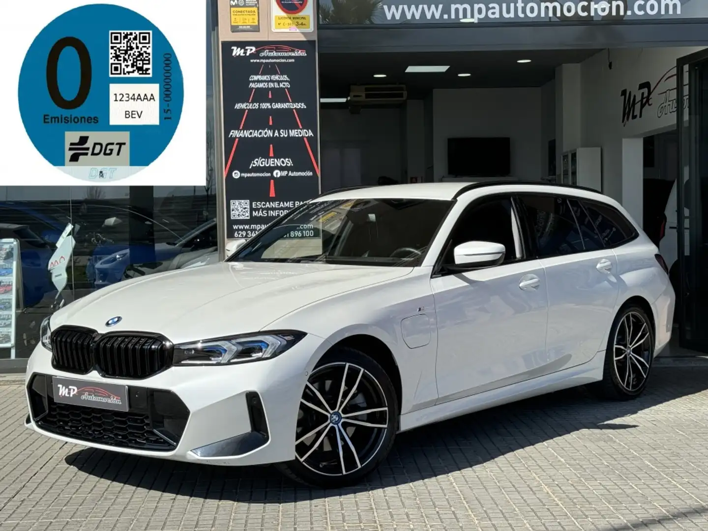 BMW 330 330e xDrive Touring M Sport Blanco - 1