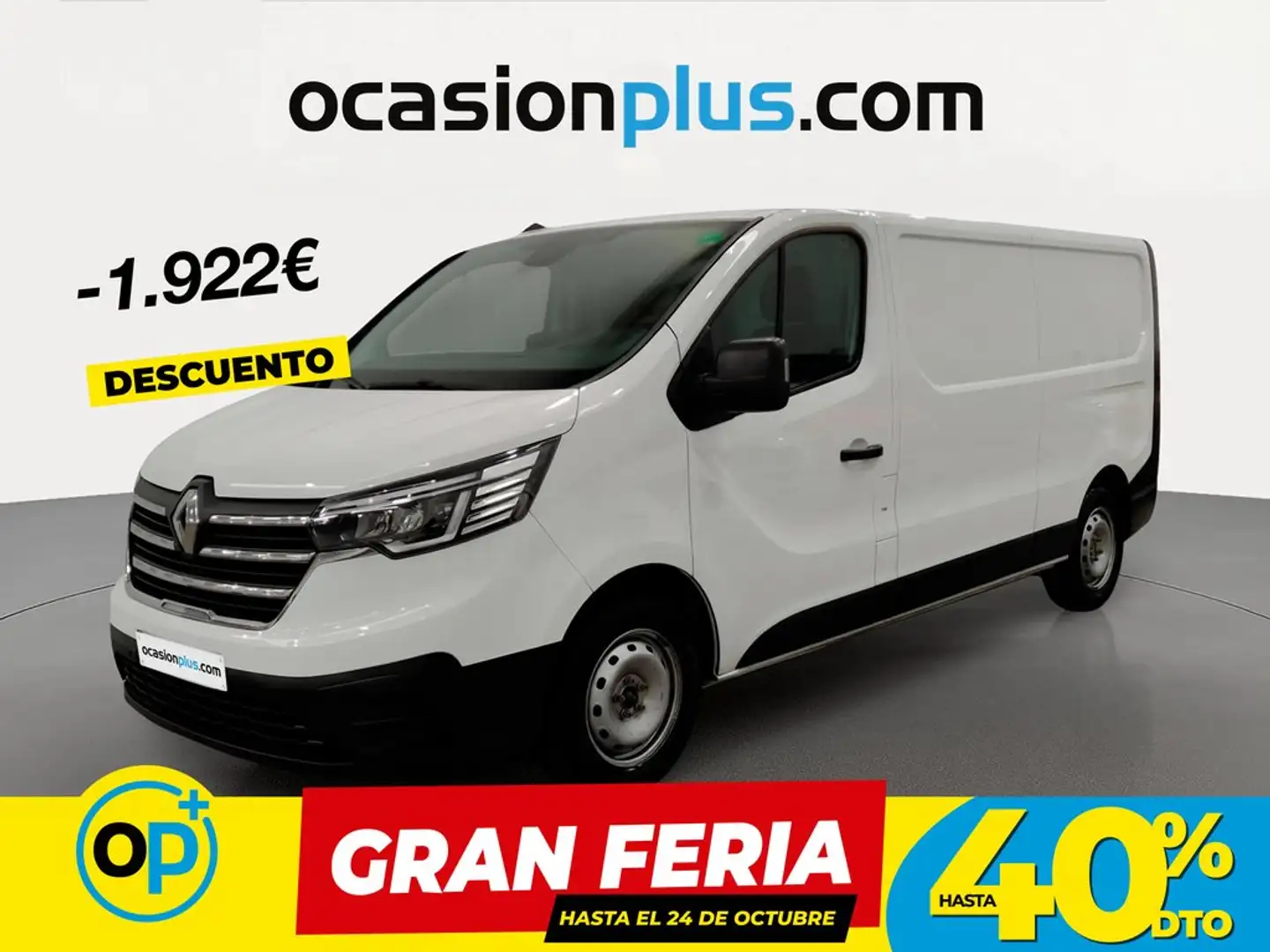 Renault Trafic Furgón L2H1 BluedCi 96kW CU aumentada Blanco - 1