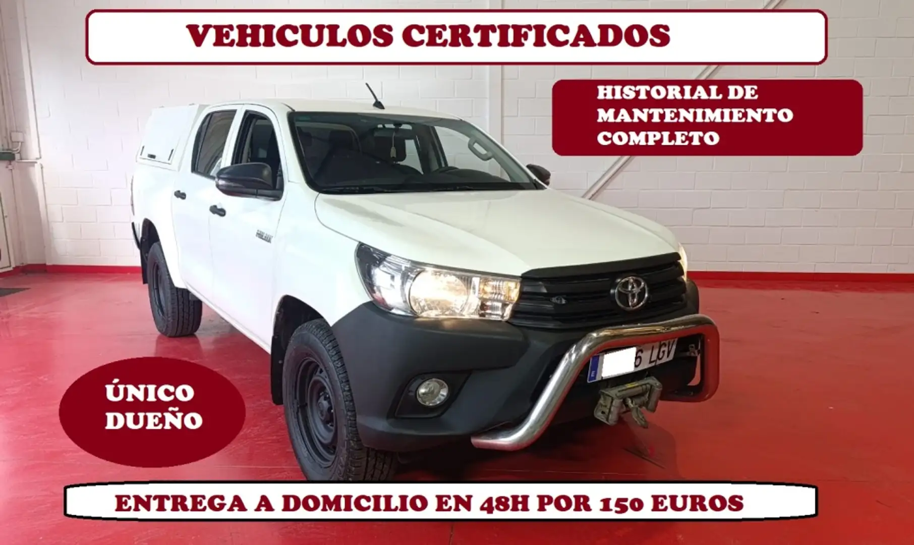 Toyota Hilux Cabina Doble GX Blanco - 1