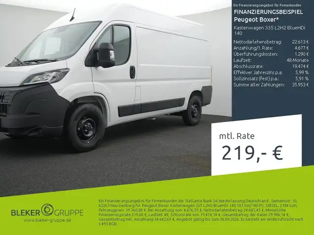 2025 Peugeot Boxer in White for sale