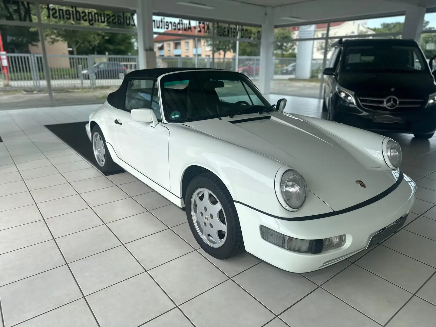Porsche 964 911 Carrera 2 Cabriolet Weiß - 1