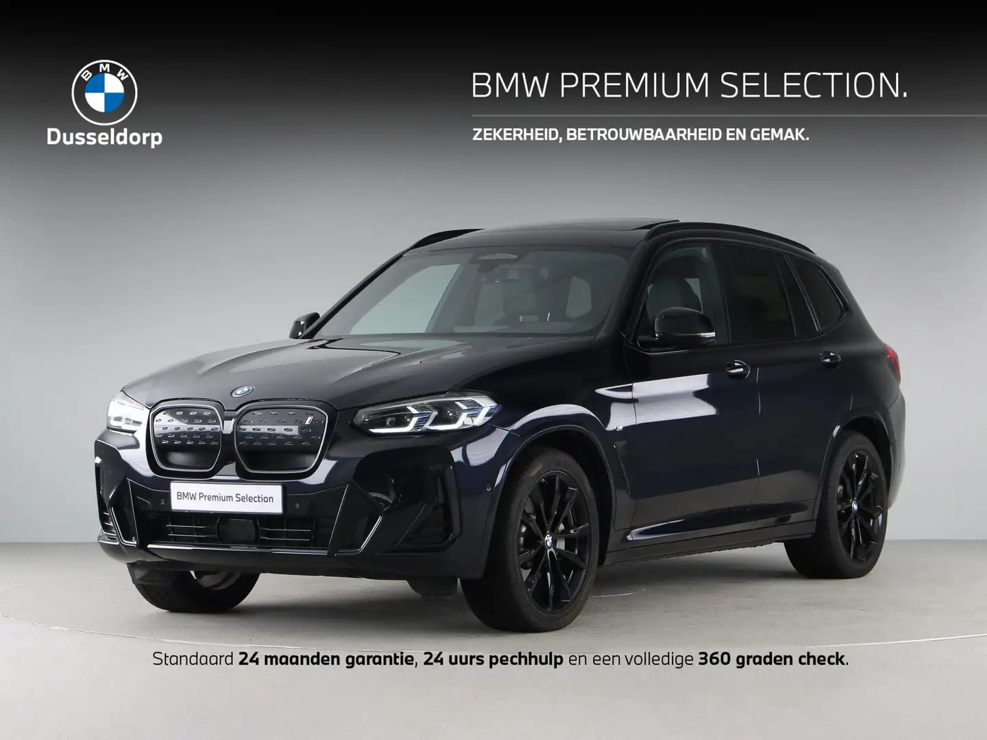 BMW iX3 Executive 80 kWh Zwart - 1