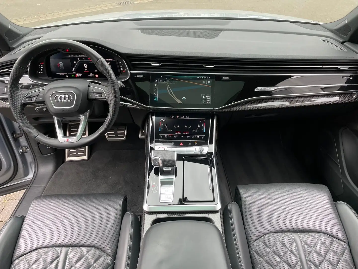 Audi SQ7 4.0 TDI, BLACK, PANO, RAUTE, HA-LENKUNG,1.HD Silber - 2
