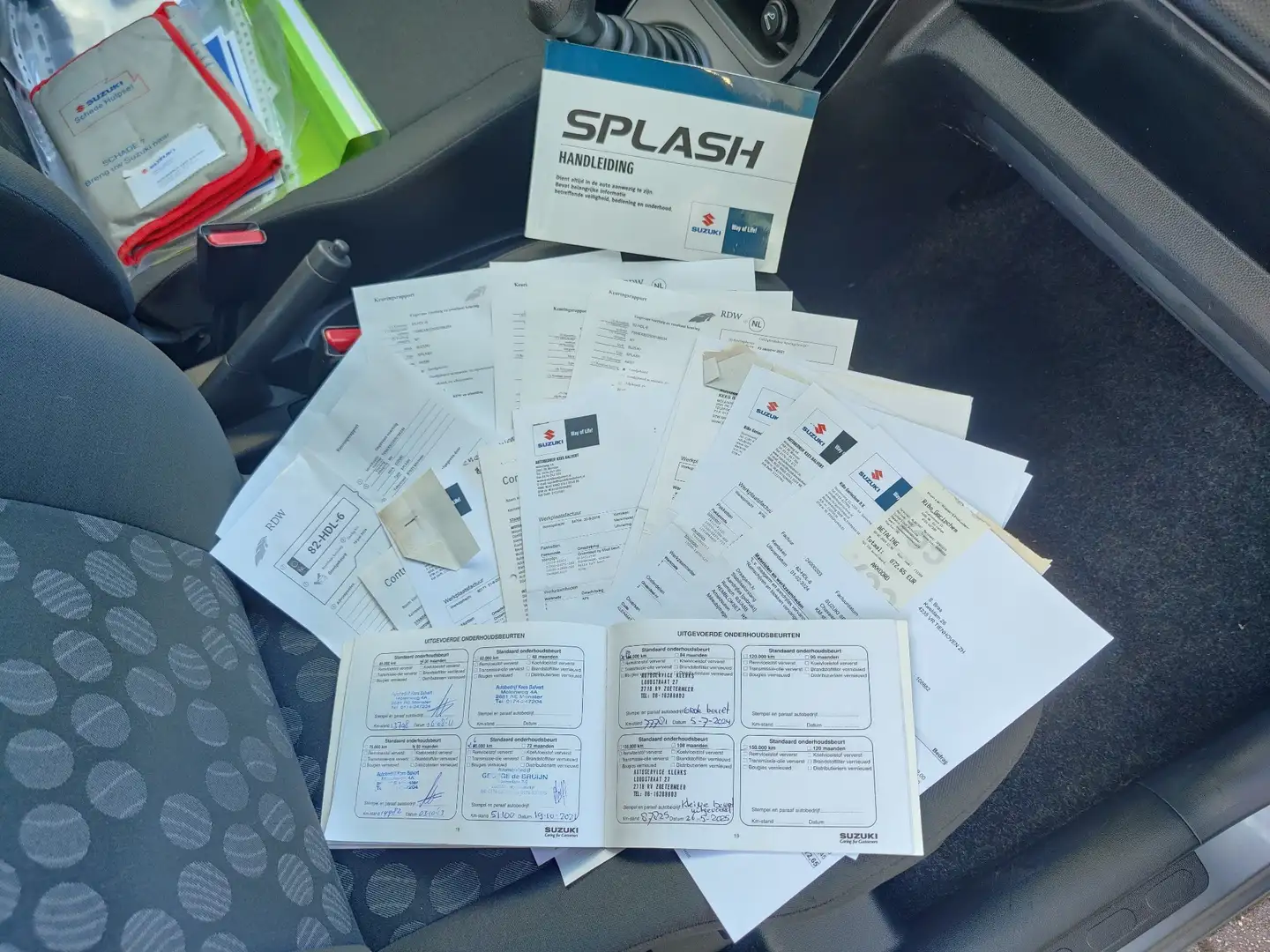 Suzuki Splash Exclusive Lage kilometerstand 100% dealer onderhou Grau - 1