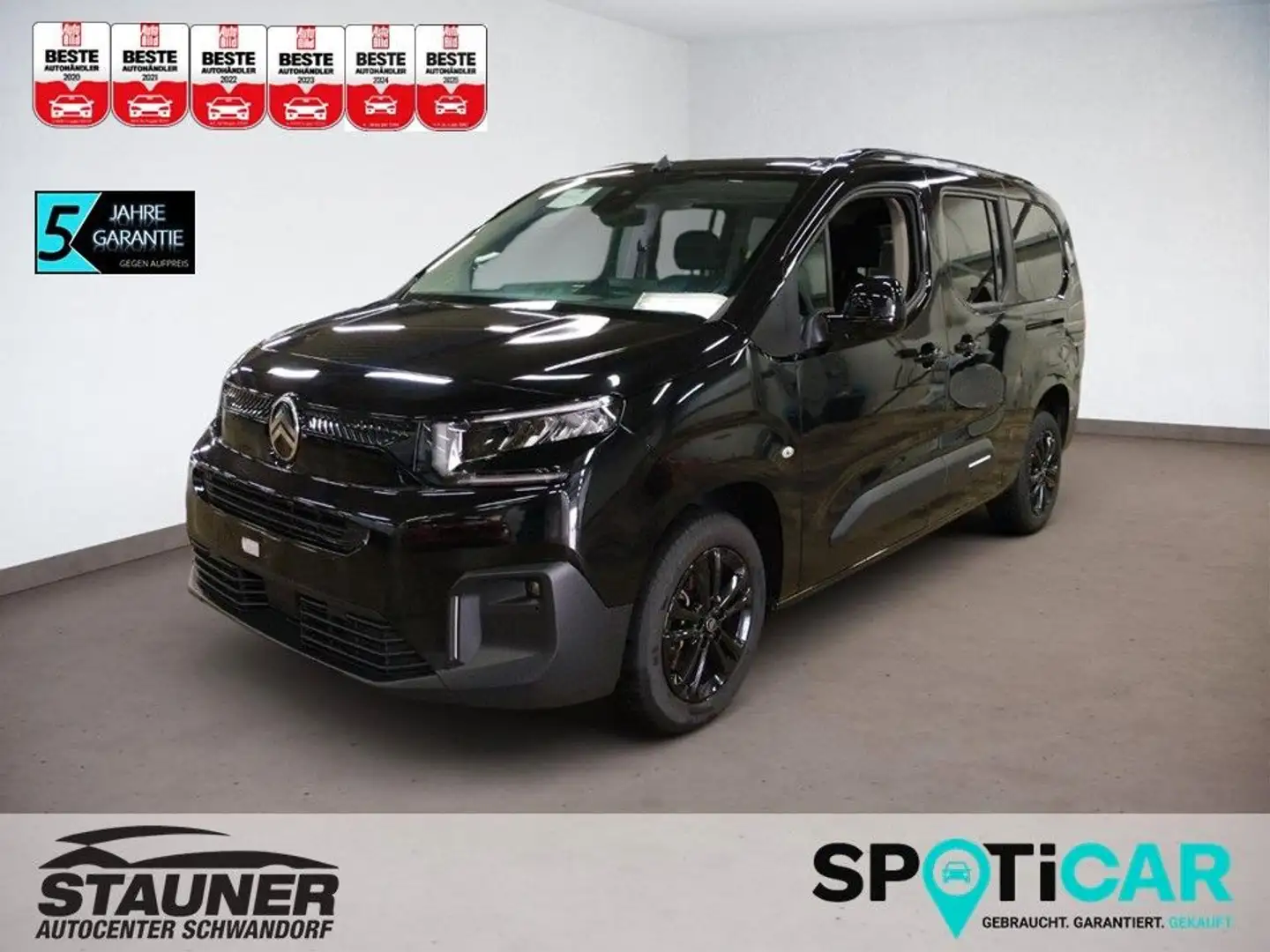 Citroen Berlingo XL BlueHDi S/S AT8 MAX *7 SITZER*SHZ* Negru - 1