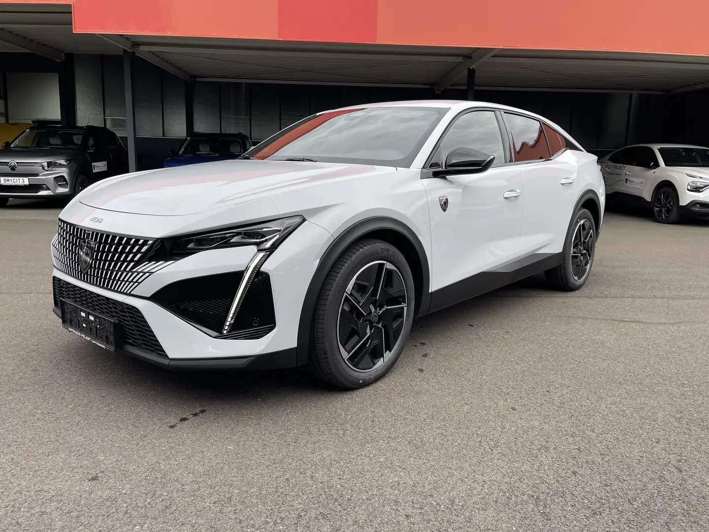 Peugeot 408 Hybrid 145 GT Weiß - 1