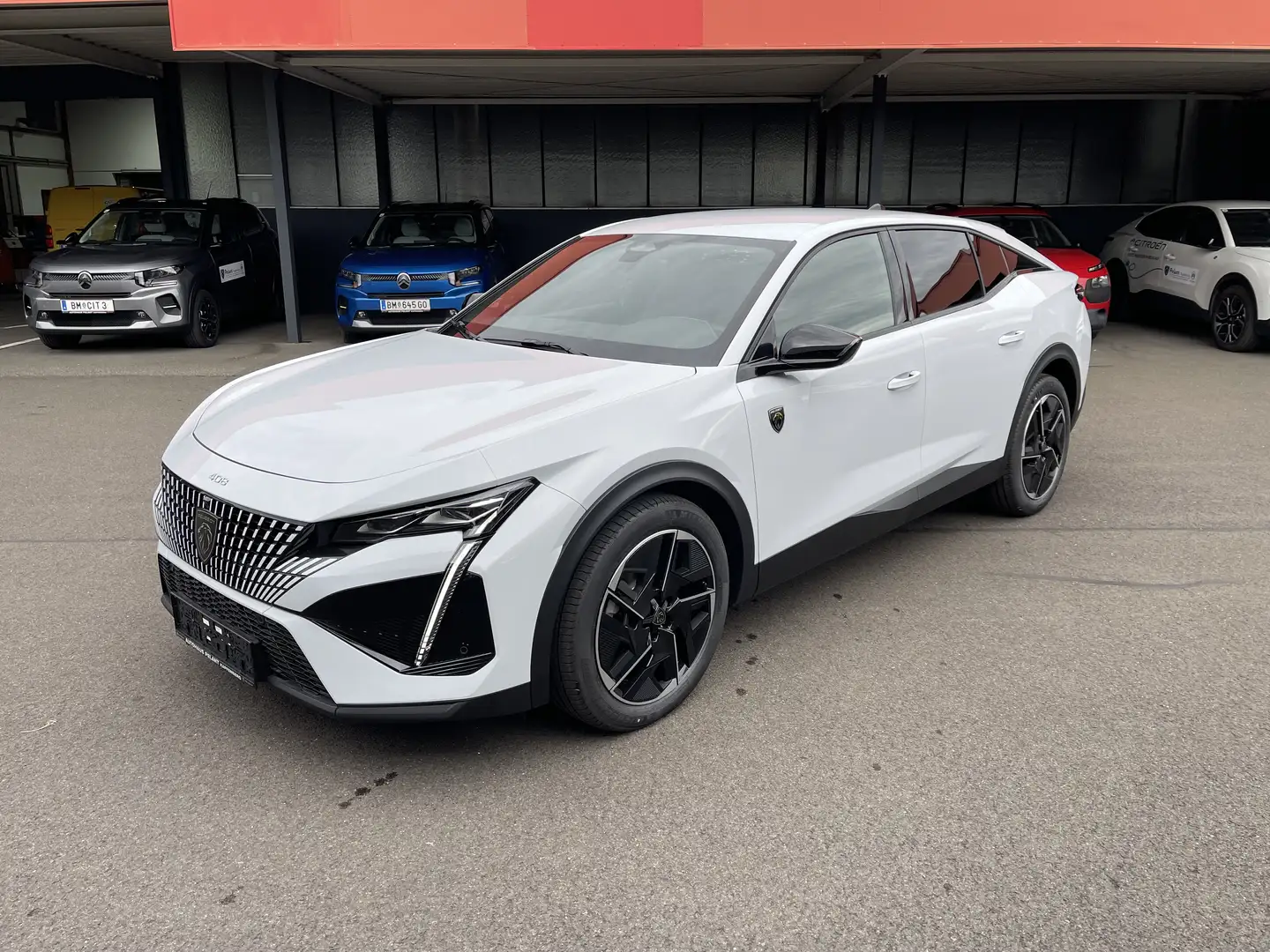 Peugeot 408 Hybrid 145 GT Weiß - 2