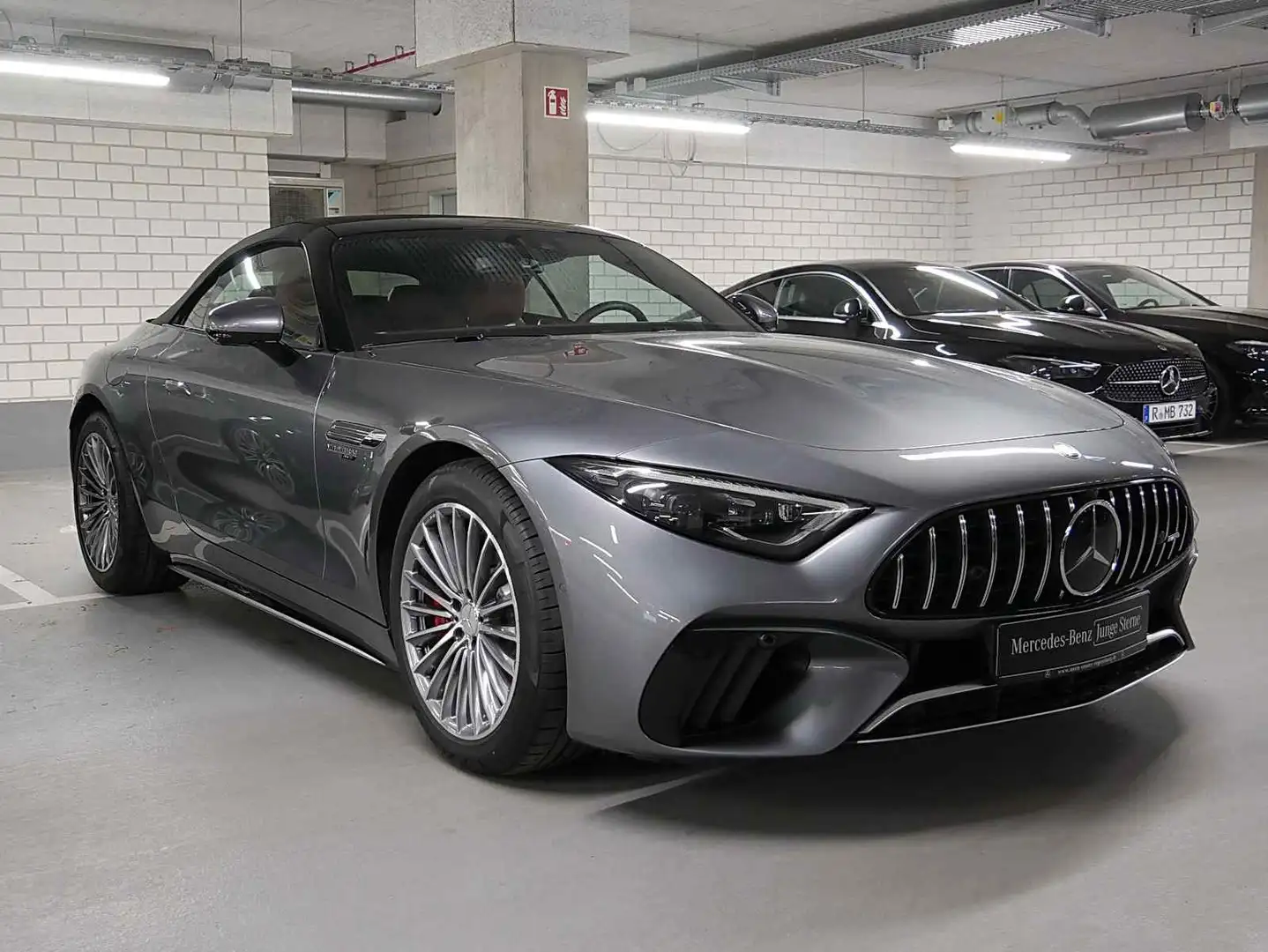 Mercedes-Benz SL 55 AMG 4M+ PREMIUMPLUS+DIS+HUD+SITZKL+MASSAGE Gri - 2