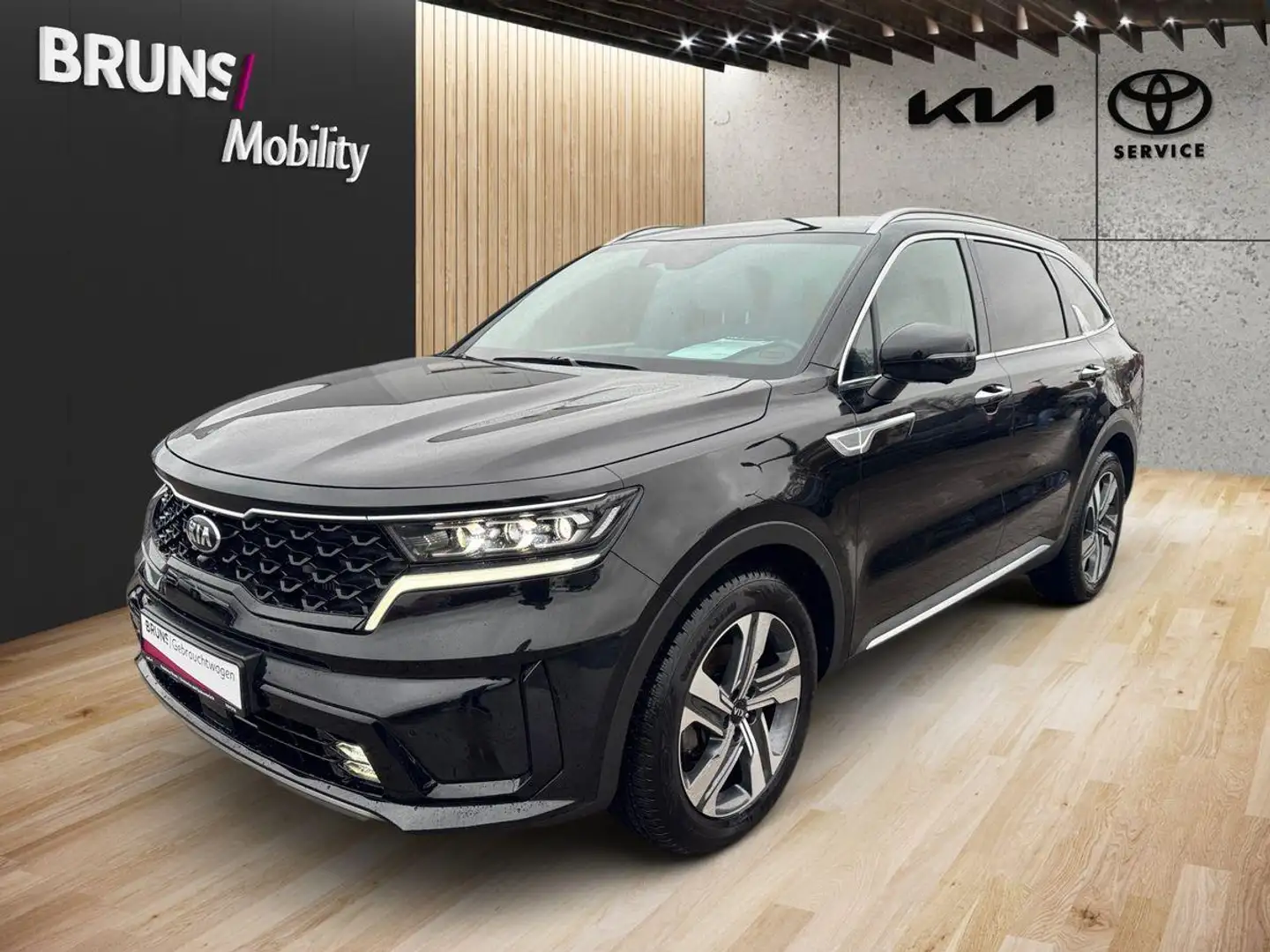 Kia Sorento Platinum 1.6T PHEV AWD AT6 AHK Чорний - 2