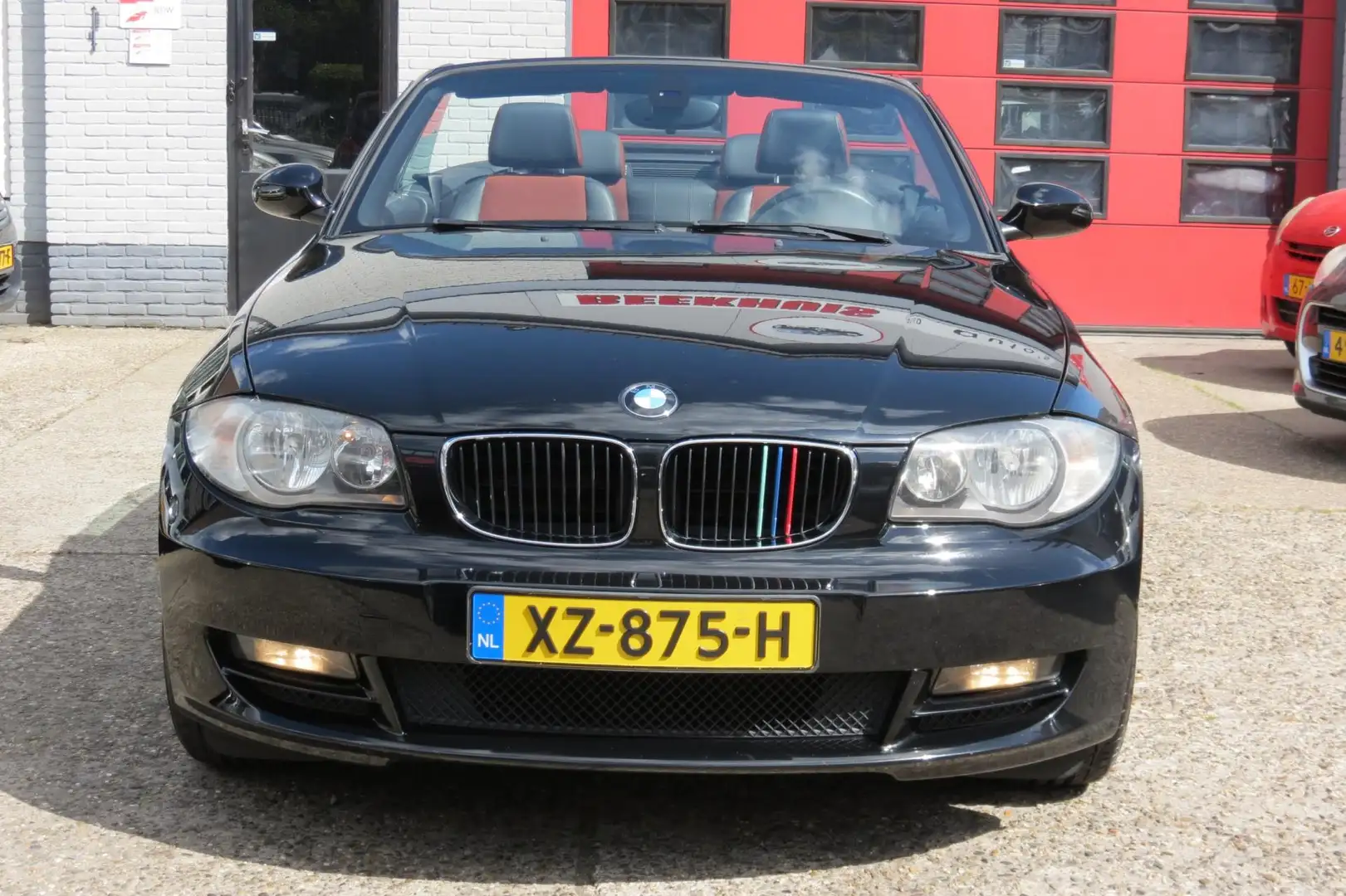 BMW 118 1-serie Cabrio 118i , Sport int , LM Velg. PDC Zwart - 2