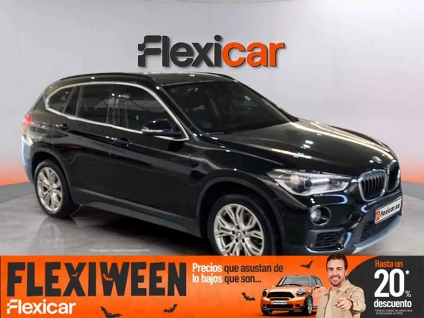BMW X1 sDrive 18dA Negro - 1