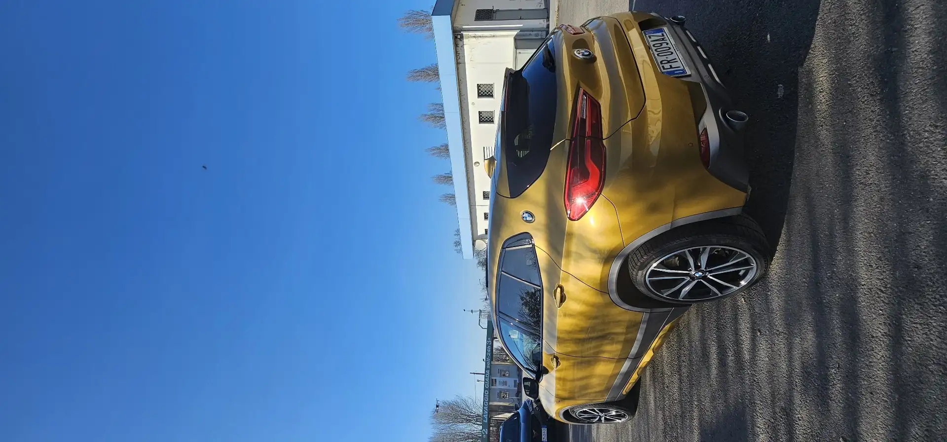 BMW X2 xdrive20d Msport X auto Oro - 2