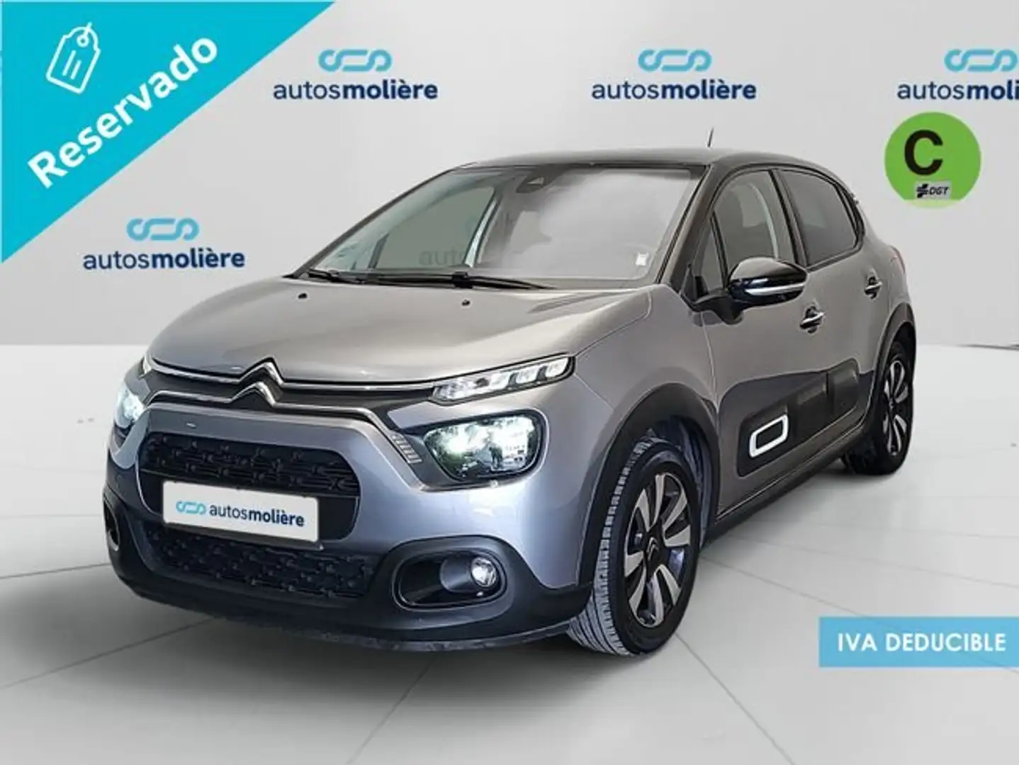 Citroen C3 1.2 PureTech S&S Shine 83 Gris - 1