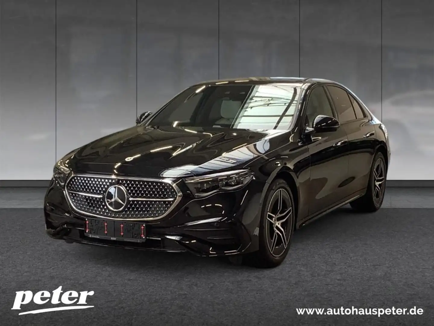 Mercedes-Benz E 200 Limousine AMG+SUPERSCREEN+DIGITAL+360° Schwarz - 1