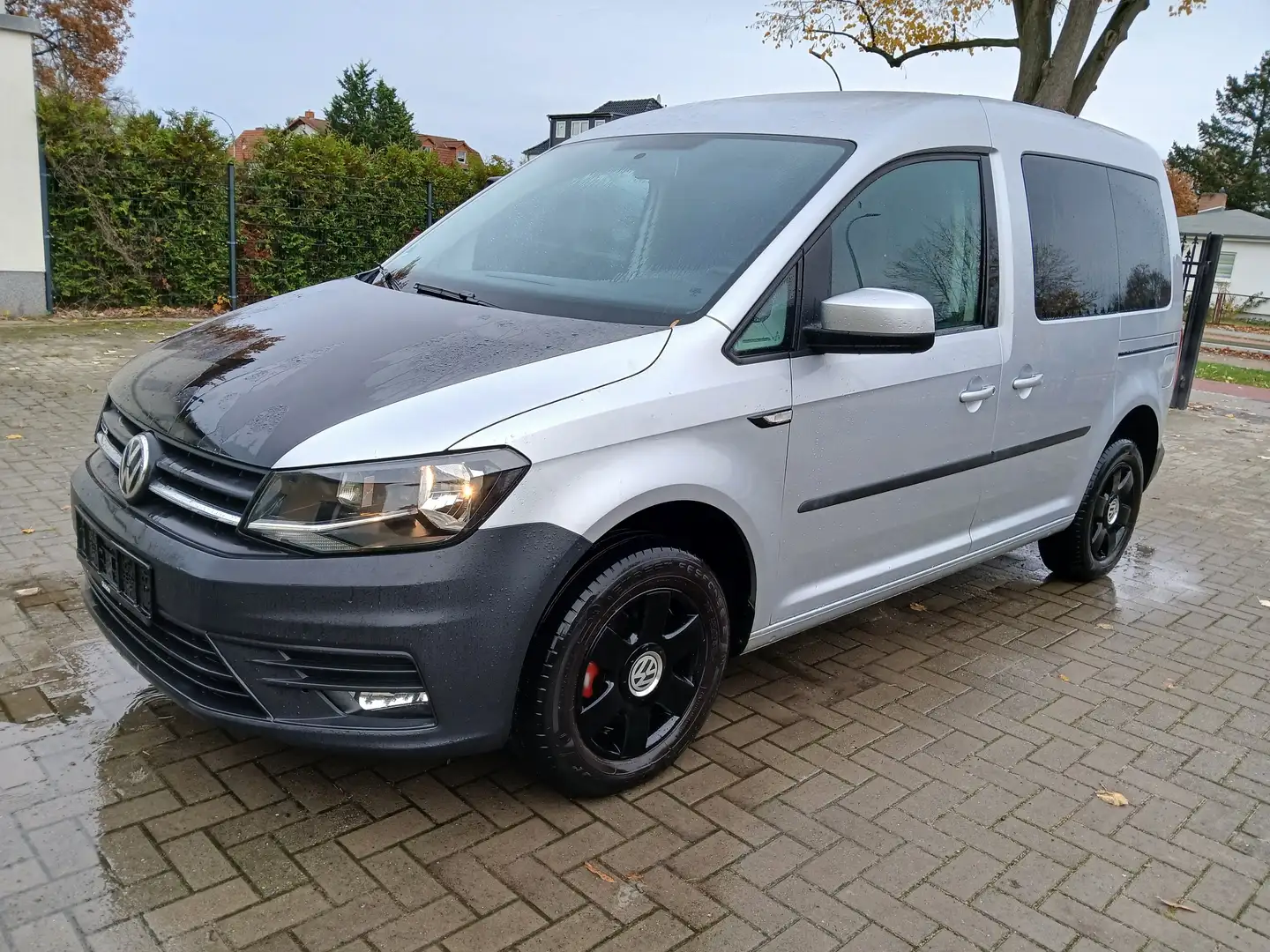 Volkswagen Caddy 1.4 (5 Si.) TGI ERDGAS BlueMotion Klima Euro6 Silber - 1
