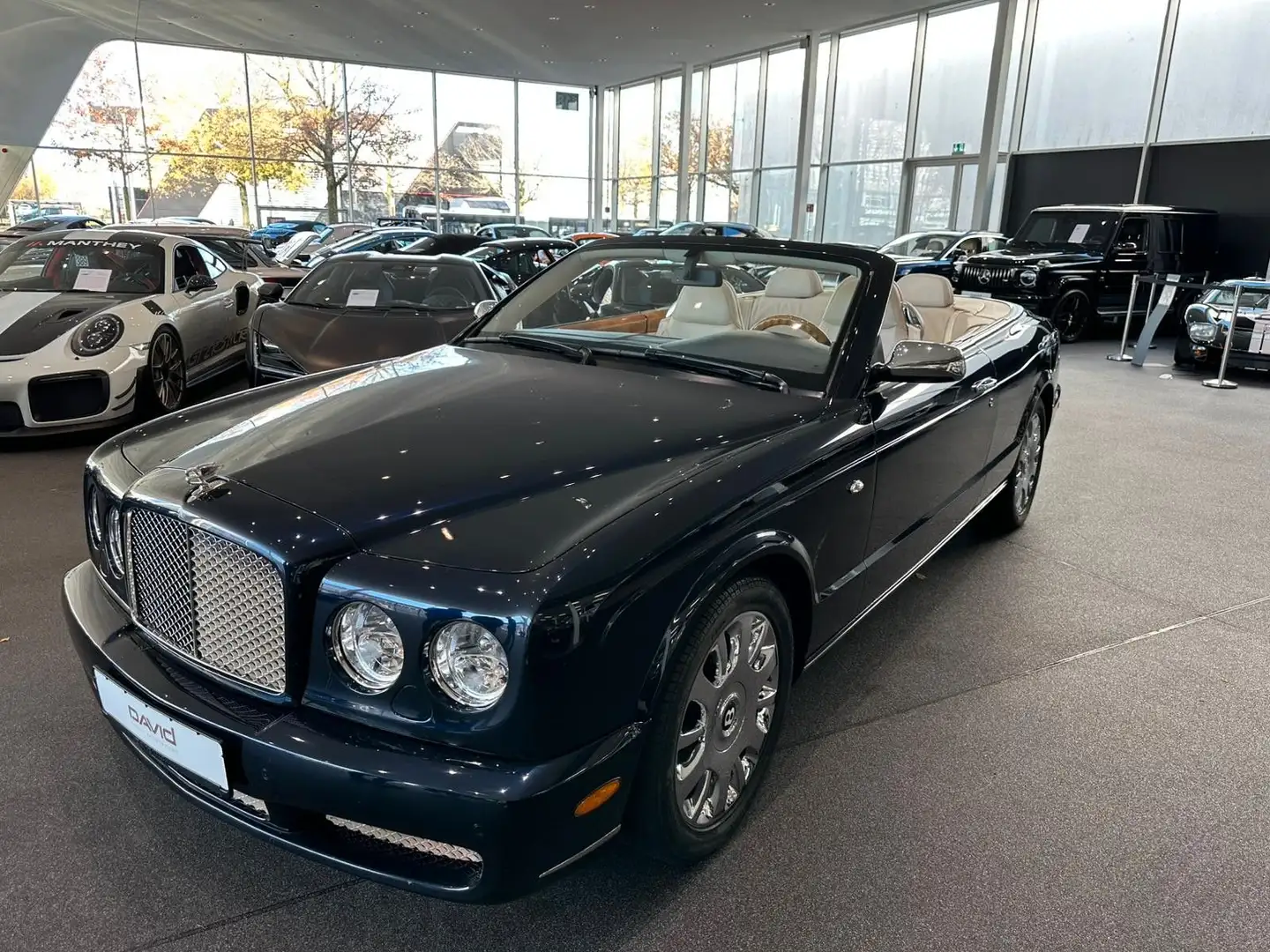 Bentley Azure Cabriolet*3. Hand*Wenig KM*Unfallfrei* Blau - 1