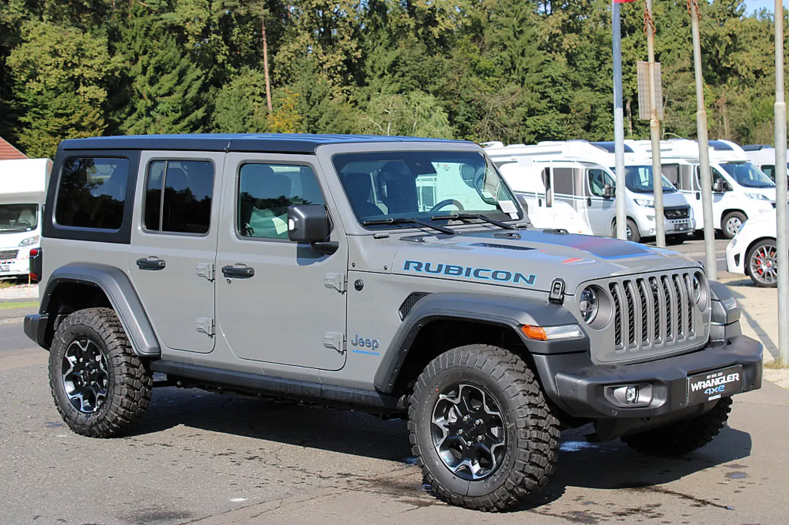 Jeep Wrangler Rubicon PHEV 2,0 GME Aut. Gris - 1