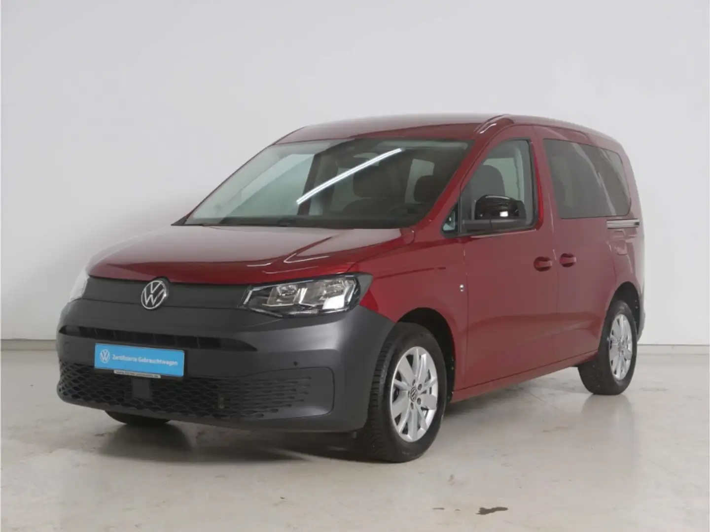 Volkswagen Caddy 2.0 TDI Kombi KR 6-Gg. AHK/NAV/RFK/PDC/SH Rot - 2