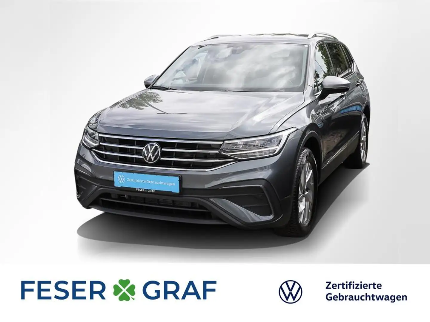 Volkswagen Tiguan Allspace 1.5 TSI Life DSG 7Si AHK Sitzh. Grau - 1