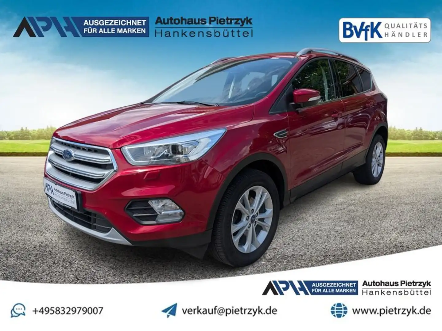 Ford Kuga Titanium 1.5 EcoBoost KAT Rojo - 1