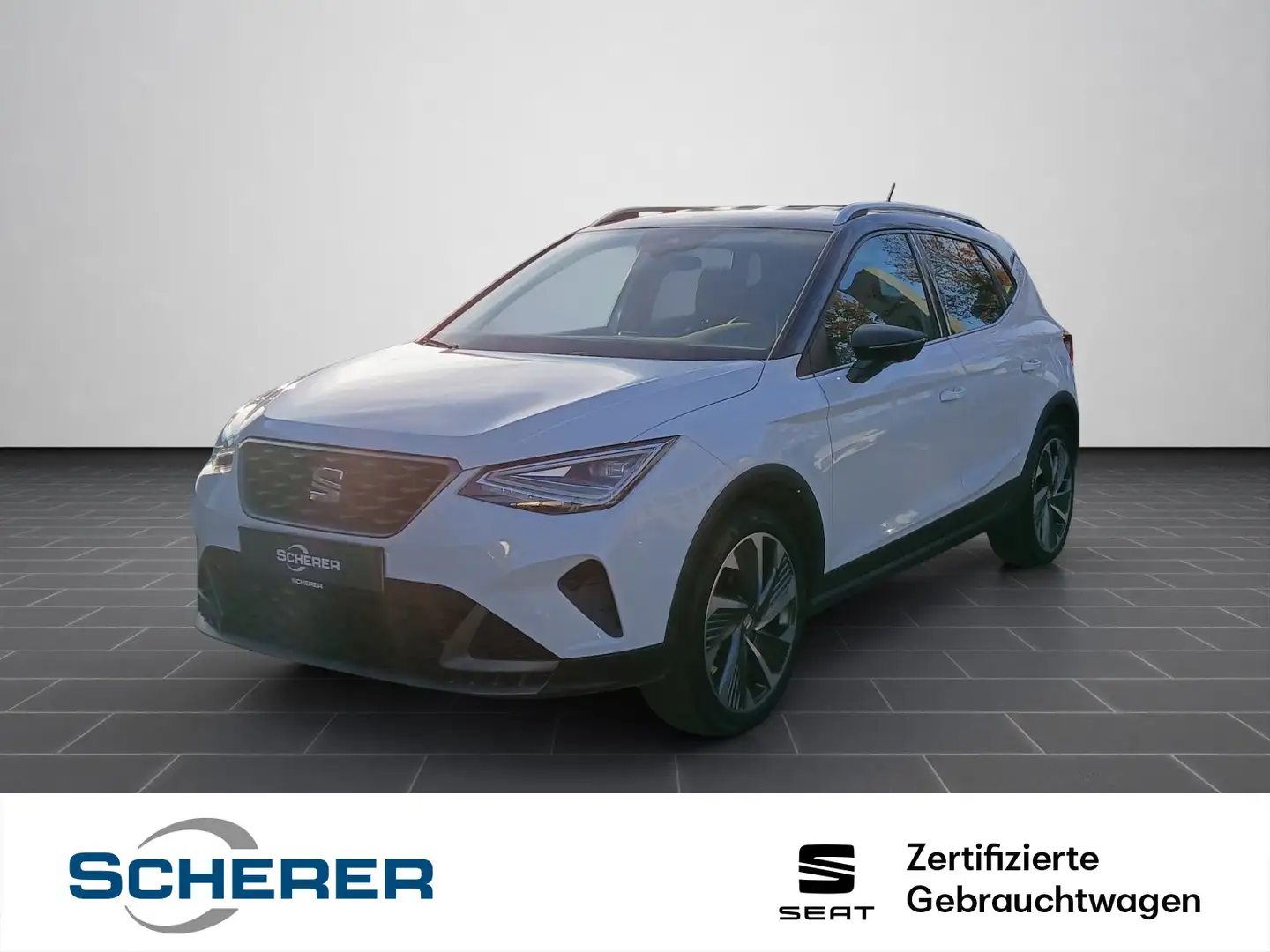 SEAT Arona 1.0 TSI FR Voll LED Kessy Full Link Fahras Weiß - 1