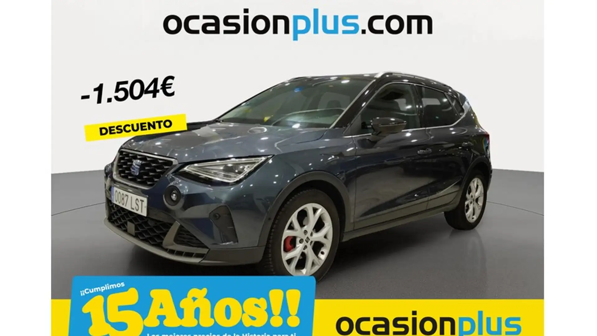 SEAT Arona 1.0 TSI S&S FR 110 Gris - 1