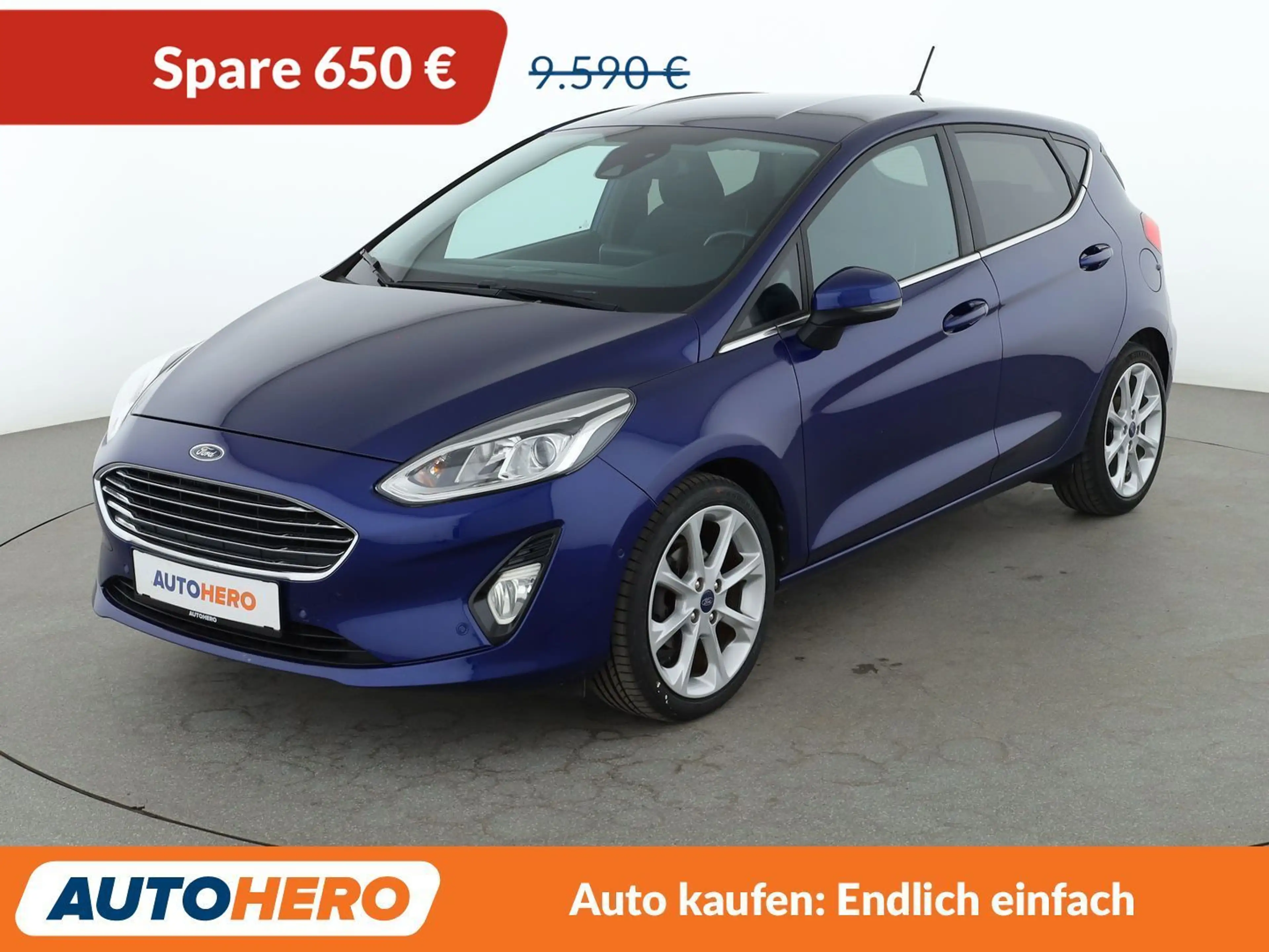 Ford Fiesta 1.0 EcoBoost Titanium *NAVI*CAM*TEMPO*SHZ*ALU*