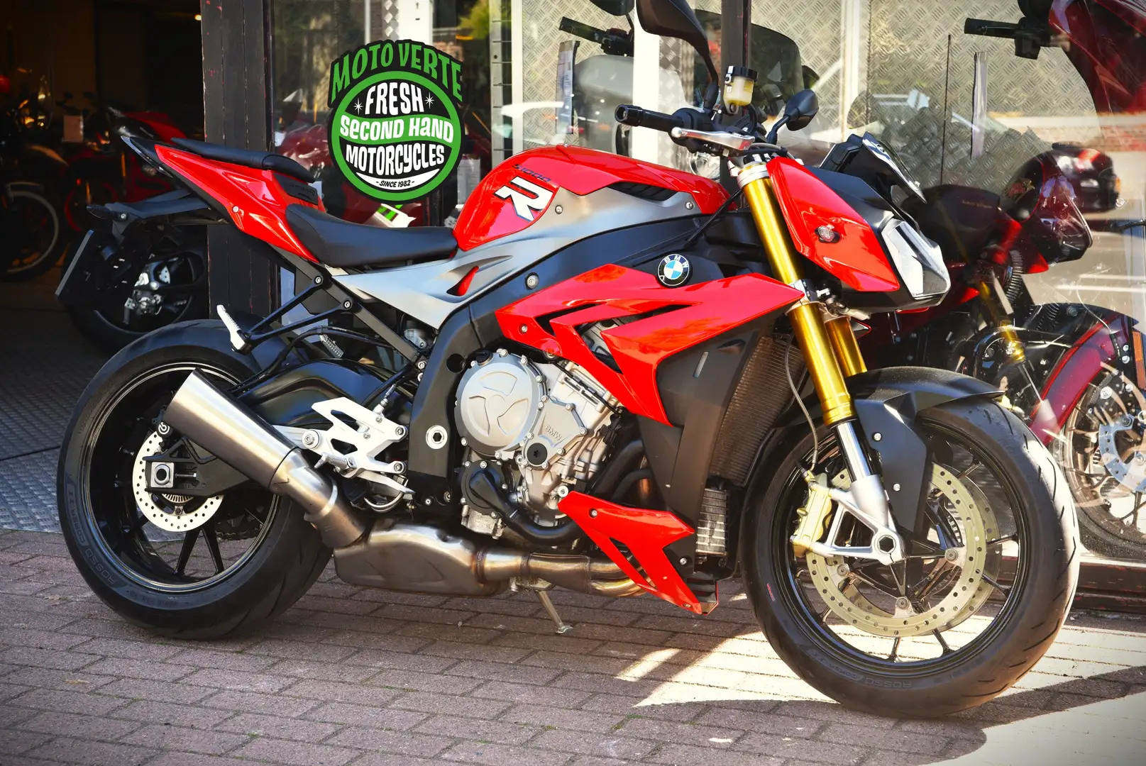 BMW S 1000 R ***MOTO VERTE*** Červená - 1