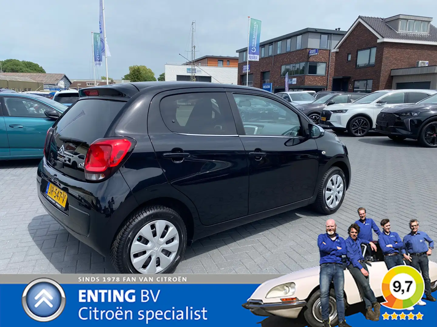 Citroen C1 1.0 e-VTi Style Edition NIEUWE ALL SEASONS BLUETOO Zwart - 2