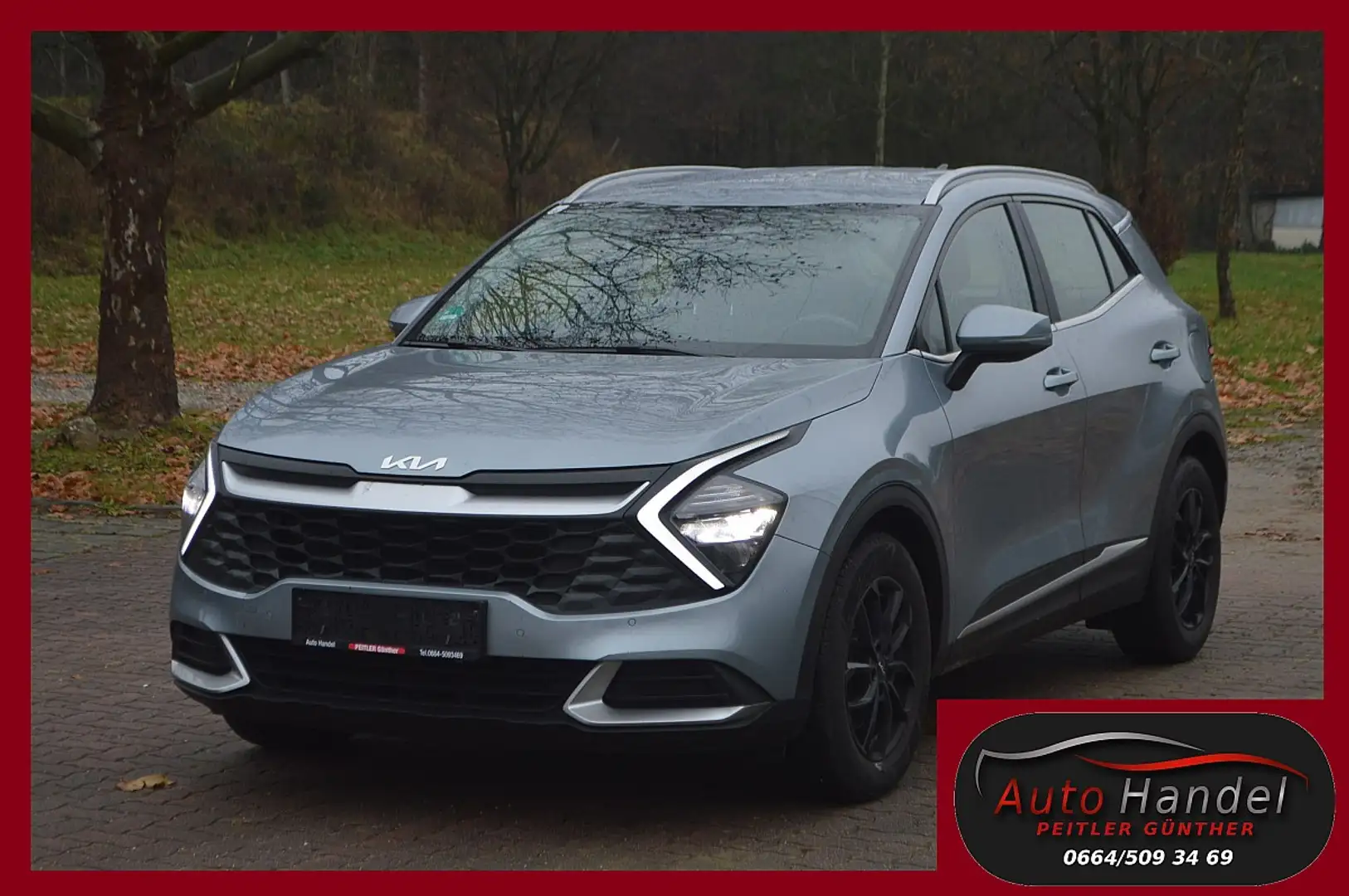 Kia Sportage 1,6 TGDI+Virtual Cockpit+NAVI+SHZ+LED+ Gris - 1