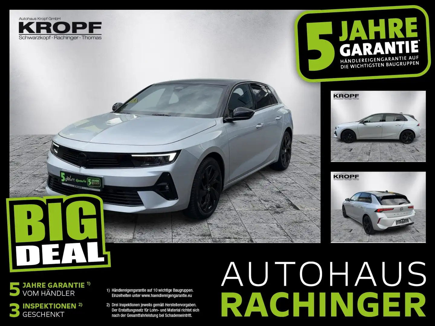 Opel Astra L 1.2 Turbo GS Line **360°KAM,SHZ,LRH** Silber - 1