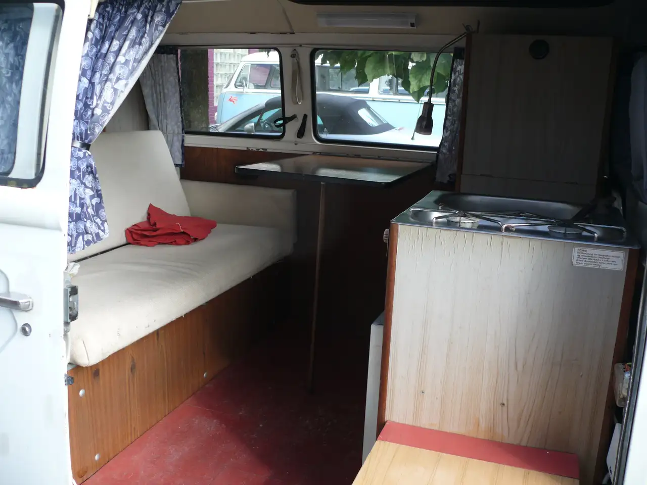 Volkswagen T2 Camper mit Aufstelldach und H Zulassung, foto 5