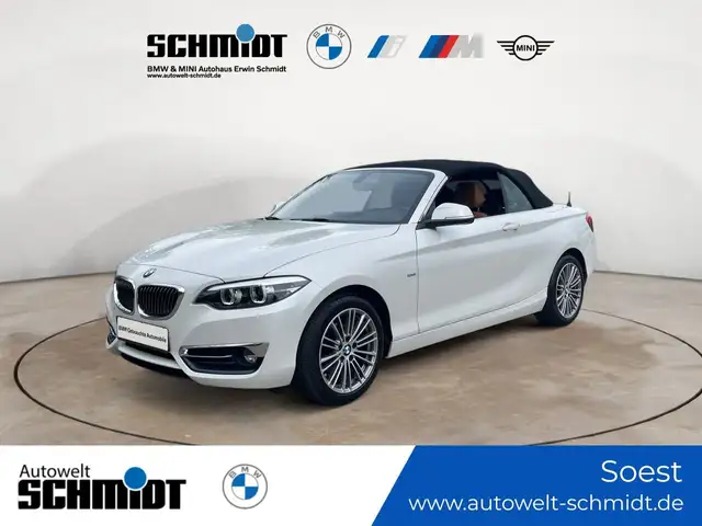 BMW 218 i Cabrio Luxury Line + GARANTIE